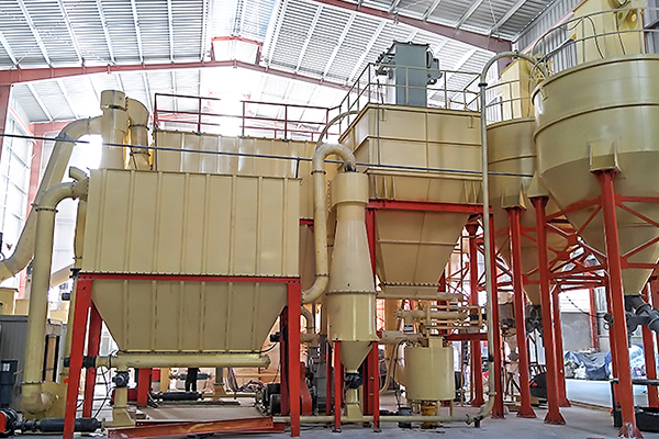 山西煤矸石磨粉機現(xiàn)場_上海科利瑞克